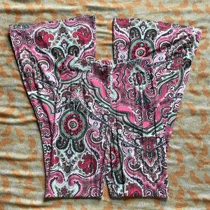 Free People Janis Printed Bell Flares